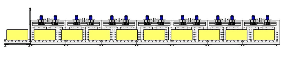 Roller Conveyor Tunnel Oven